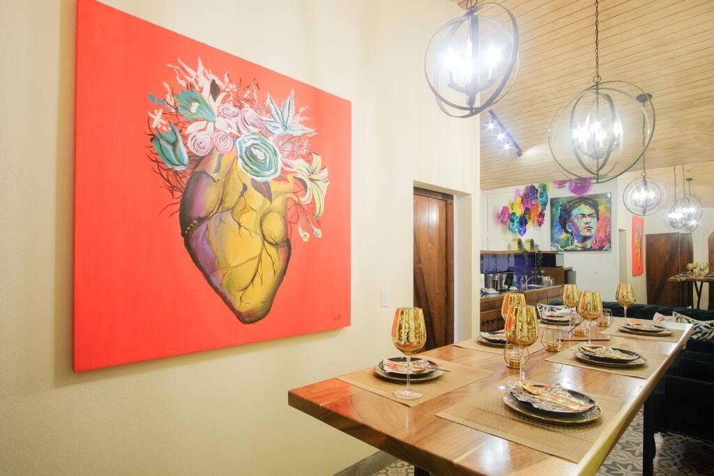 San Marcos  Casa Capilla @ Casa Frida Valle De Gpeヴィラ エクステリア 写真