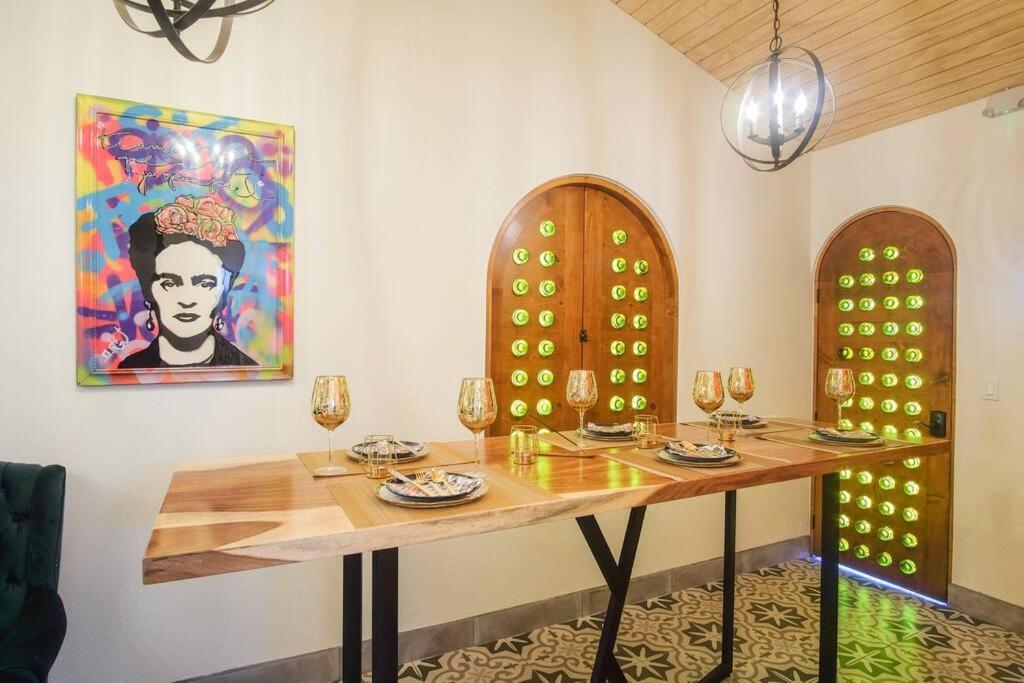 San Marcos  Casa Capilla @ Casa Frida Valle De Gpeヴィラ エクステリア 写真