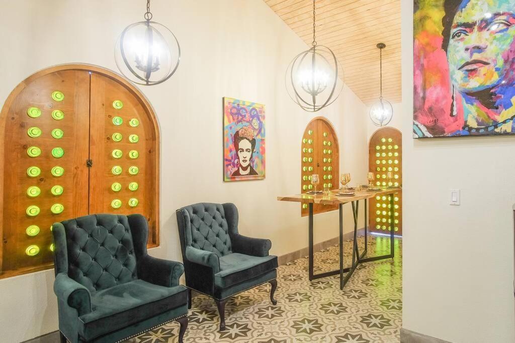 San Marcos  Casa Capilla @ Casa Frida Valle De Gpeヴィラ エクステリア 写真