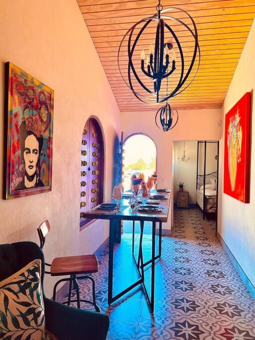 San Marcos  Casa Capilla @ Casa Frida Valle De Gpeヴィラ エクステリア 写真